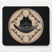 Rodeo-Königin-Western Mousepad (Vorne)