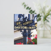 Rodeo-Laufwerk-Postkarte Postkarte (Stehend Vorderseite)