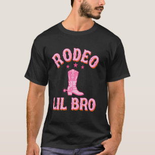 Rodeo Lil Bro 1. Geburtstag Cowgirl Western R T-Shirt