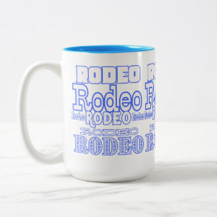 Rodeo Lover Sip in Style Zweifarbige Tasse