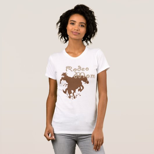 Rodeo-Mama T-Shirt (Vorne ganz)