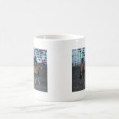 Rodeo Mare und Foal Kaffeetasse (Mittel)