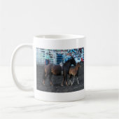 Rodeo Mare und Foal Kaffeetasse (Links)