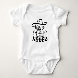 Rodeo-Meme, das ist eigentlich mein erstes Rodeo-G Baby Strampler
