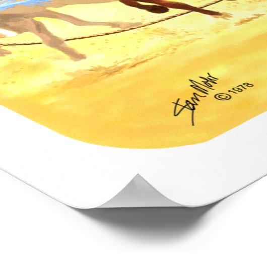 Rodeo Montage Poster (Ecke)