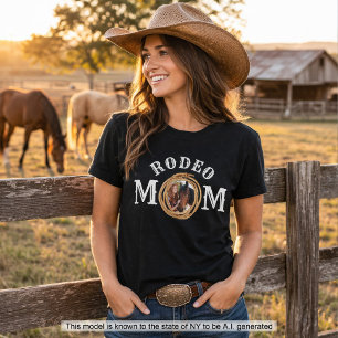 Rodeo-Mutter-Foto T-Shirt