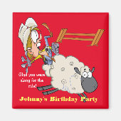 Rodeo Mutton Bustin Kid Magnet (Vorne)