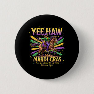 Rodeo Parade Festivals Tracht Vintag Yee Haw Button