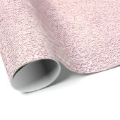 Rodeo Pink Art Textur Rustikale Bull Skull Geschenkpapier (Rolleneckpunkt)