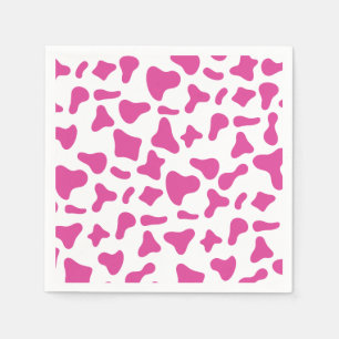 Rodeo Pink Kuh Druck Western Geburtstag Serviette