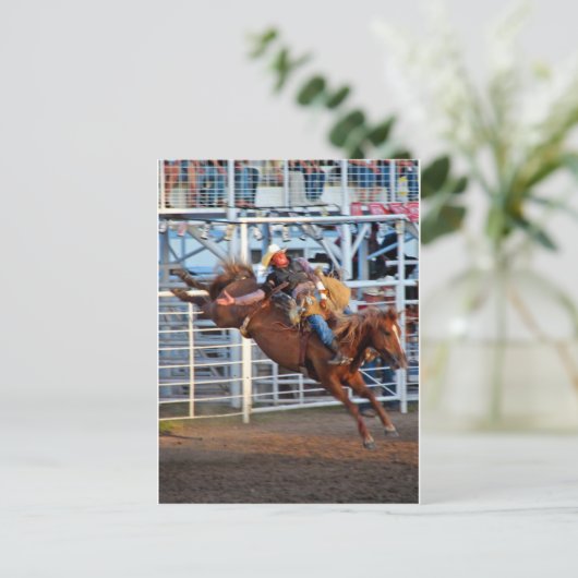 Rodeo! Postkarte (Stehend Vorderseite)