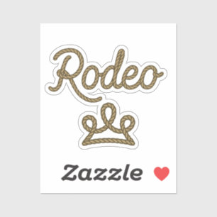 Rodeo Princess Country Western Tiara Crown Aufkleber