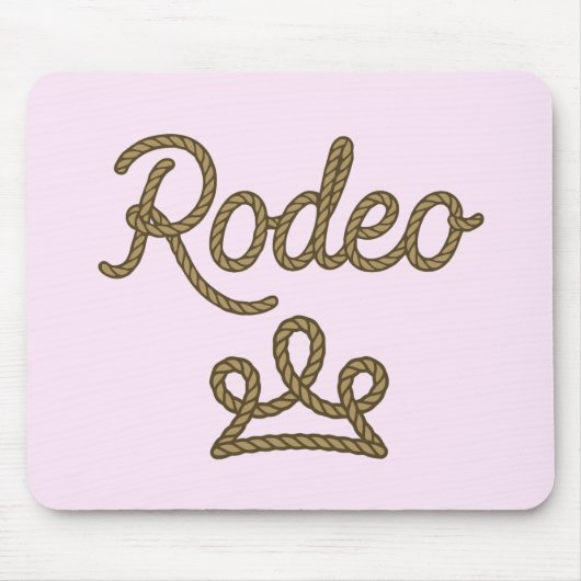 Rodeo Princess Country Western Tiara Crown Mousepad (Vorne)