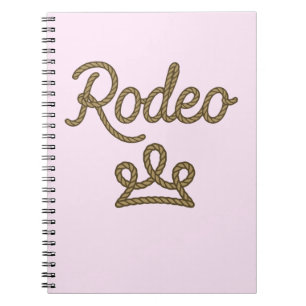 Rodeo Princess Country Western Tiara Crown Notizblock