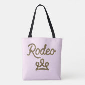 Rodeo Princess Country Western Tiara Crown Tasche (Rückseite)