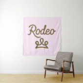 Rodeo Princess Country Western Tiara Crown Wandteppich (Beispiel)