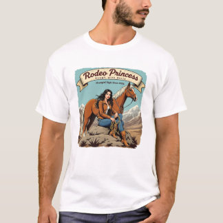 Rodeo Princess T - Shirt Design - Fett und stilvol