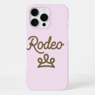 Rodeo-Prinzessin Country Western Tiara Krone iPhone 16 Pro Max Hülle
