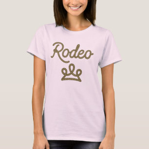Rodeo-Prinzessin Country Western-Tiara-Krone T-Shirt