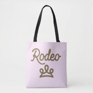 Rodeo-Prinzessin Country Western-Tiara-Krone Tasche