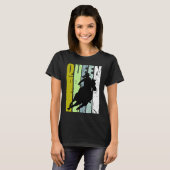 Rodeo Queen Barrel Racing Race Racer Women Cowgirl T-Shirt (Vorne ganz)