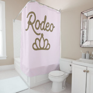 Rodeo-Queen-Country-Western-Tiara-Krone Duschvorhang