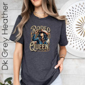 Rodeo Queen, Cowgirl Gift, Girl Boss Blue T-Shirt
