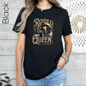 Rodeo Queen, Cowgirl Gift, Girl Boss Blue T-Shirt
