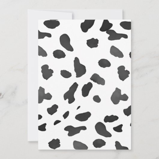 Rodeo Retro Cowgirl Birthday ANY AGE Dance Party Einladung (Rückseite)