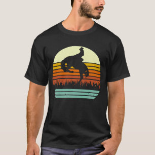 Rodeo Retro Style Buckpferd T-Shirt