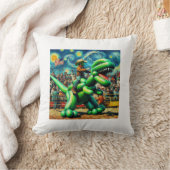 Rodeo Rex - Dino Cowboy Kinderzimmer Pillow Kissen (Decke)