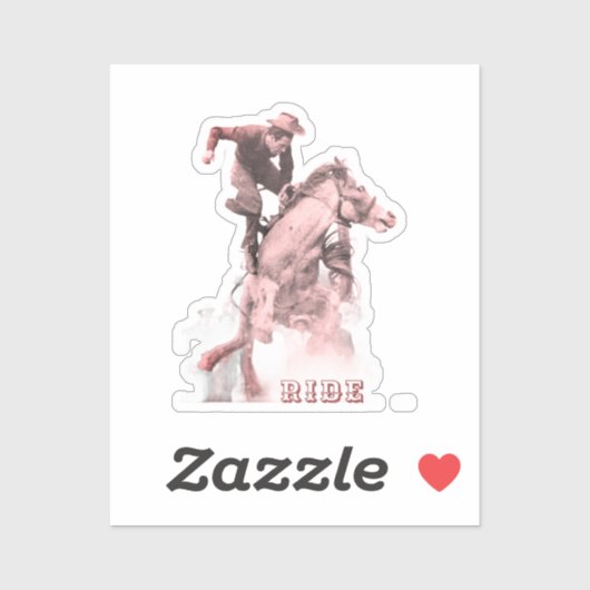 Rodeo Ride Aufkleber (Blatt)