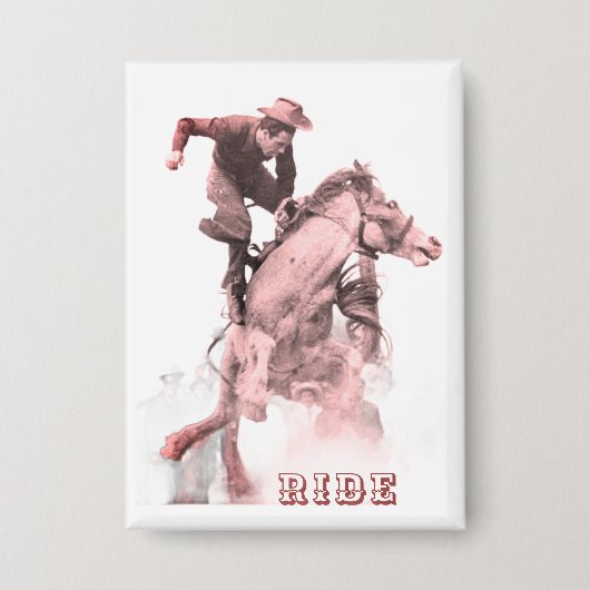 Rodeo Ride Button (Vorderseite)