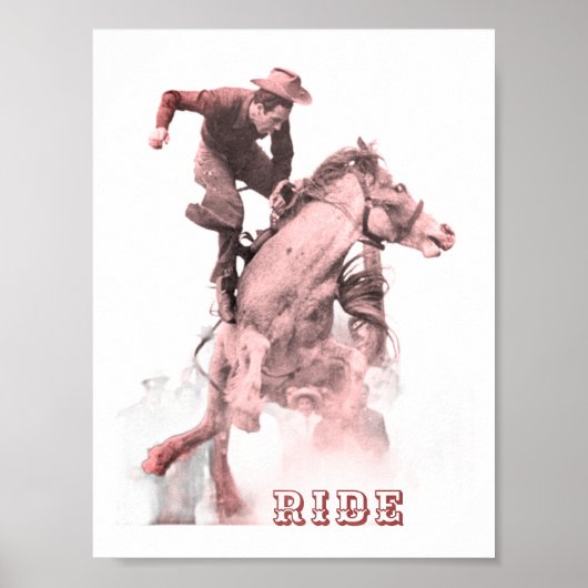 Rodeo Ride Poster (Vorne)