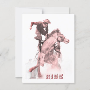 Rodeo Ride Postkarte