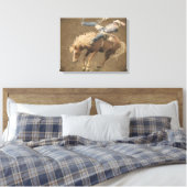 Rodeo Rider Leinwanddruck (Insitu (Schlafzimmer))