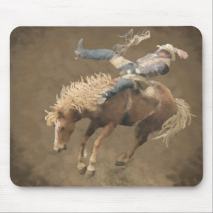 Rodeo Rider Mousepad