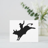 Rodeo Rider Postkarte (Stehend Vorderseite)