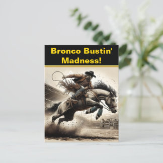 Rodeo Riders Leap Postkarte