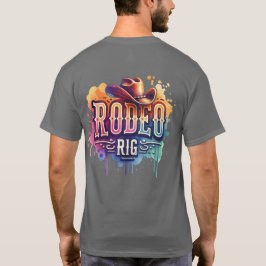 Rodeo Rig mit Cowboy-Hut T-Shirt