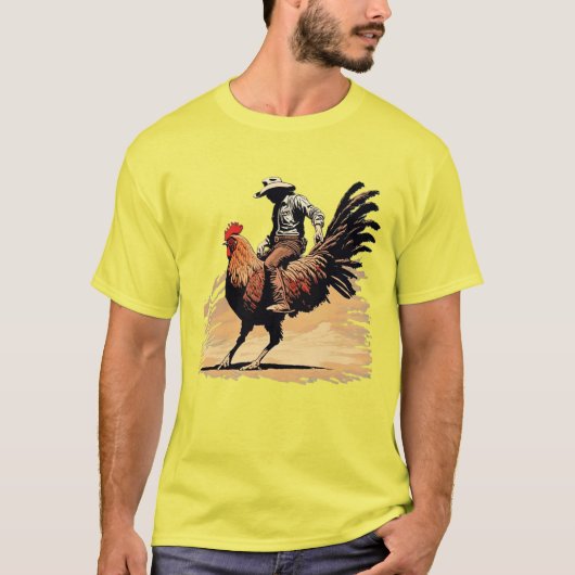 Rodeo Rooster T-Shirt (Vorderseite)
