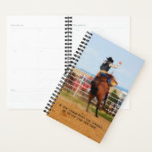 Rodeo Saddle Bronc Planner Planer (Anzeige)