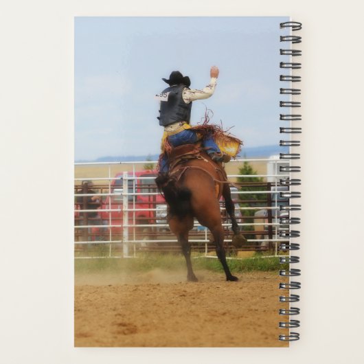 Rodeo Saddle Bronc Planner Planer (Rückseite)