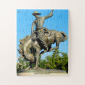 Rodeo Statue Colorado Puzzle (Vertikal)