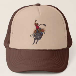 Rodeo-Stier-Reiter Truckerkappe
