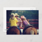 Rodeo Talk Postkarte (Vorne/Hinten)