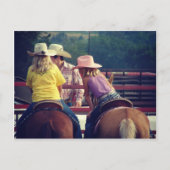 Rodeo Talk Postkarte (Vorderseite)