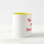 Rodeo-Tasse Zweifarbige Tasse (Mittel)