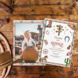 Rodeo Themed | Einladungen zum 1. Geburtstag