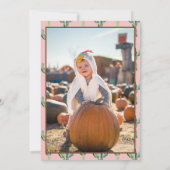 Rodeo Themed | Einladungen zum 1. Geburtstag (Rückseite)